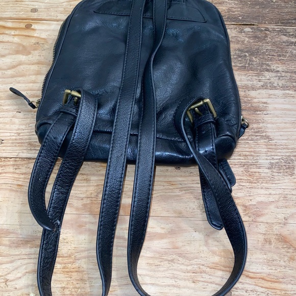 Margot Mini Black Leather Backpack is perfect for an everyday commute love love